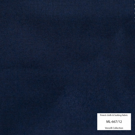 ML667/12 Vercelli VII - 95% Wool - Xanh đen